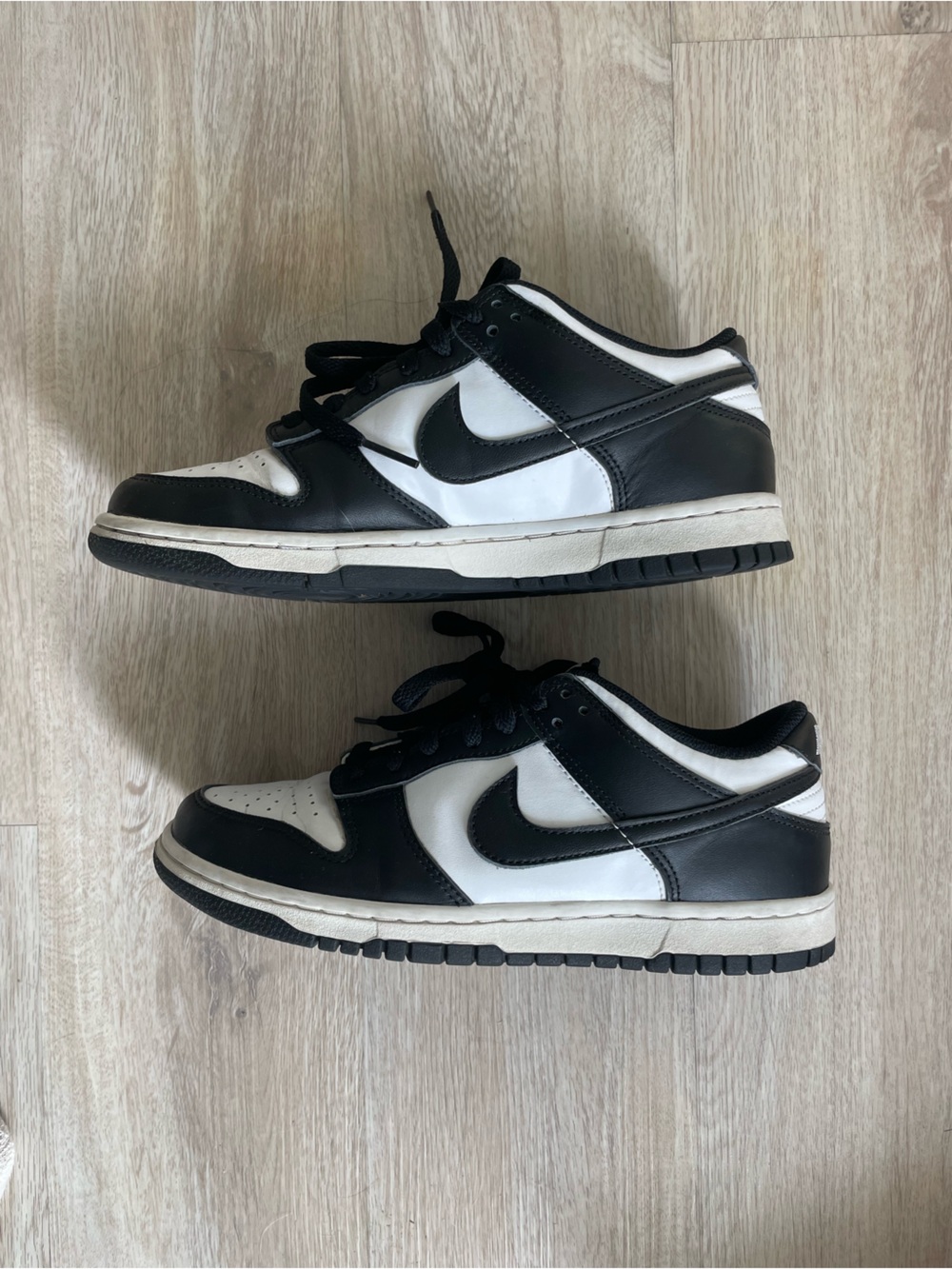 Nike Dunk Low Panda (Black/White) - Size 7Y (Women’s 8.5)